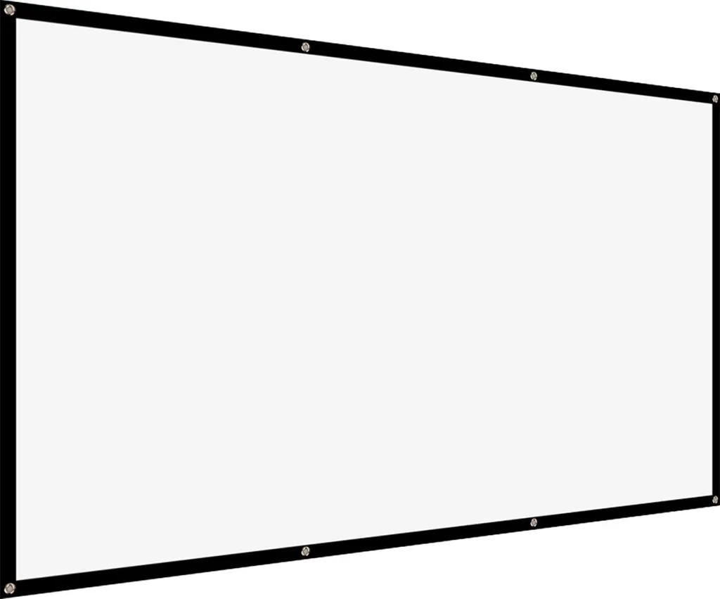 Écran de projection 100 pouces pliable en polyester haute densité - 4