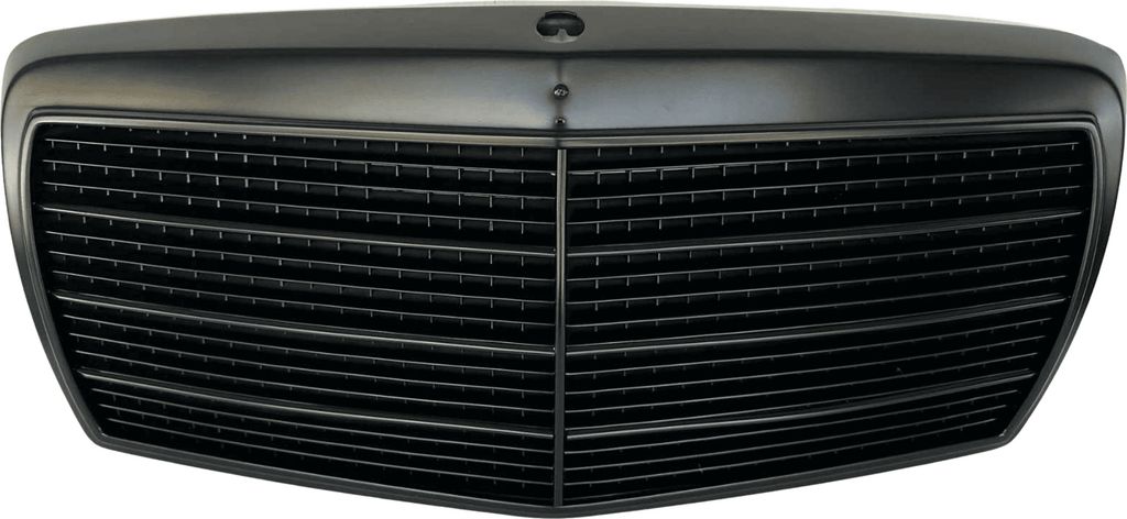 Kühlergrill Grill Gitter Schwarz mit Rahmen für Mercedes S-Klasse W126 ab