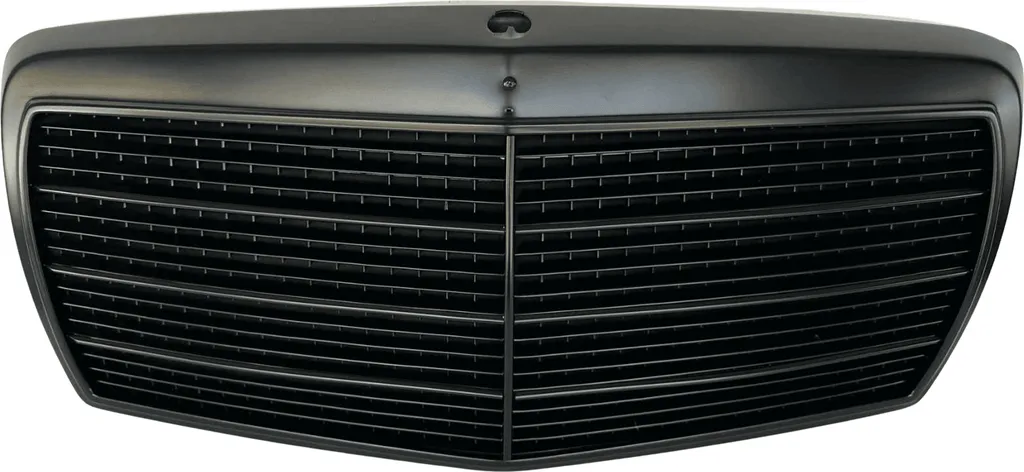 Calandre de radiateur noire et cadre de montage pour Mercedes S W126 luxe