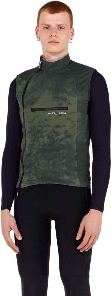 Santini Alpha Insulated Weste Grün M Herren Grün M