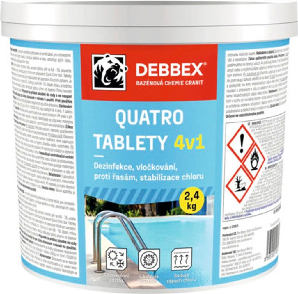CRANIT Quatro tablety 2,4 kg Obrázek produktu 