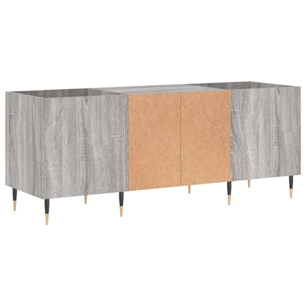 vidaXL Armadio a Pannello Grigio Sonoma 121x38x48 cm | Mobile Salvaspazio - 6
