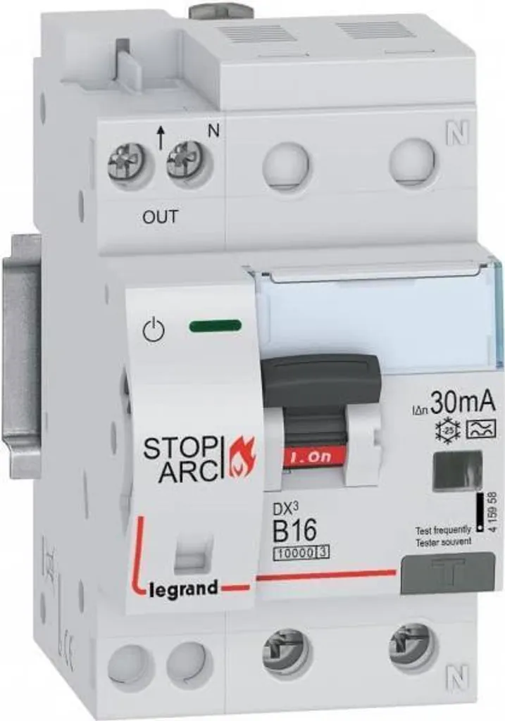 Disjoncteur Différentiel AFDD Legrand 415958 Haute Sensibilité 30mA