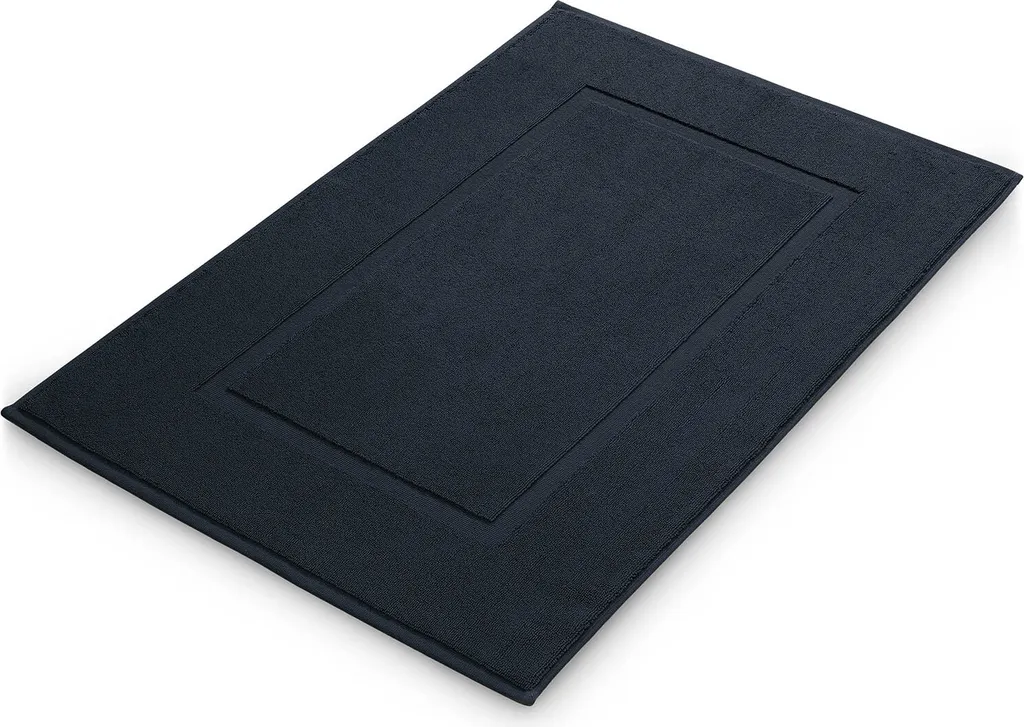 Tappeto Bagno Blumtal 2 Pezzi 50x80 cm - Cotone Terry Blu Scuro