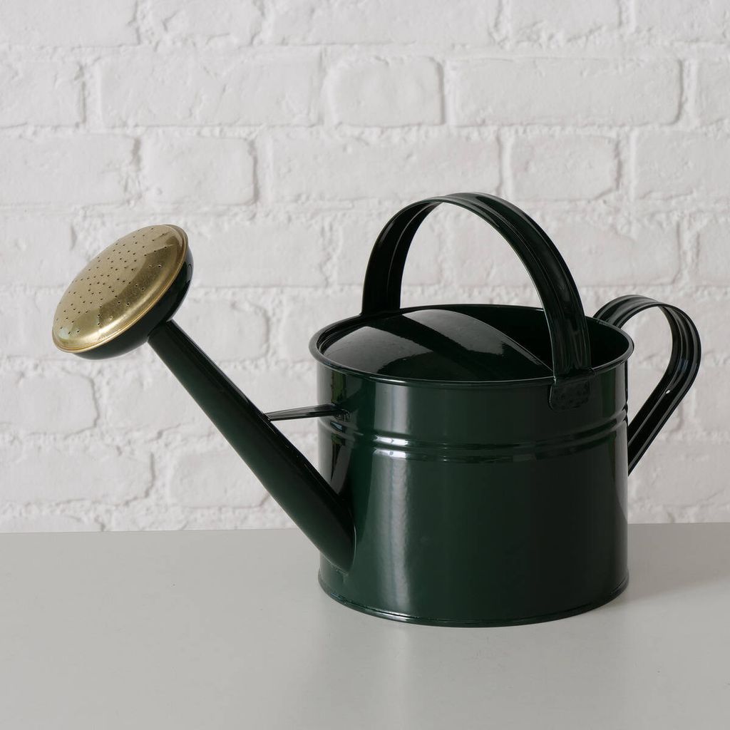 2x Gießkanne 5 Liter GRÜN – Mit Brause & Bügelgriff, Ideal Für Garten Und Grabpflege