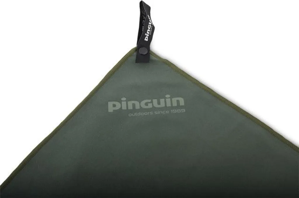 Serviette Pinguin Micro Towel Logo XL Gris - Ultra Compacte et Légère