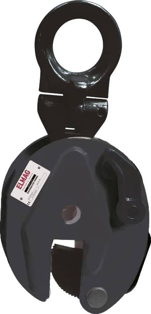 Pince à tôle pour levage vertical 1000kg avec anneau rotatif robuste
