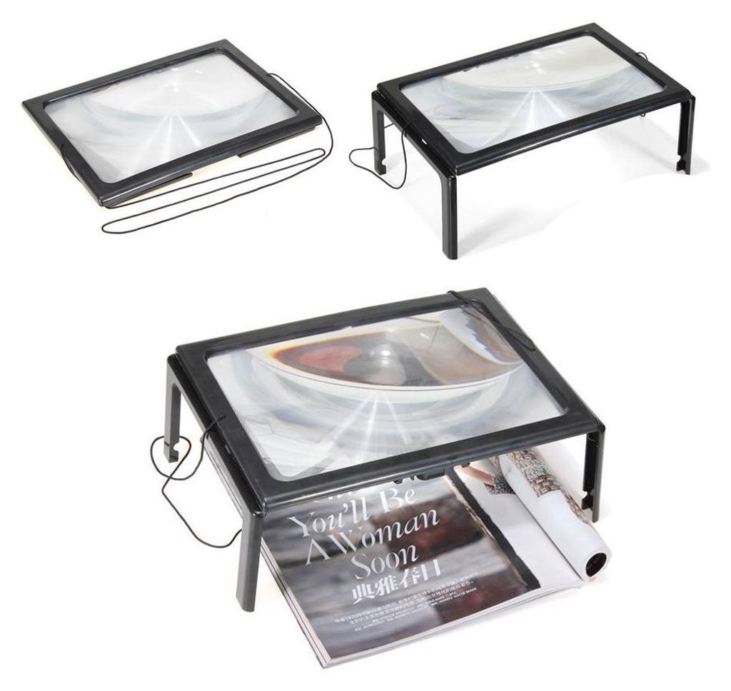 Lente di lettura con 4 LED Immagine del prodotto 
