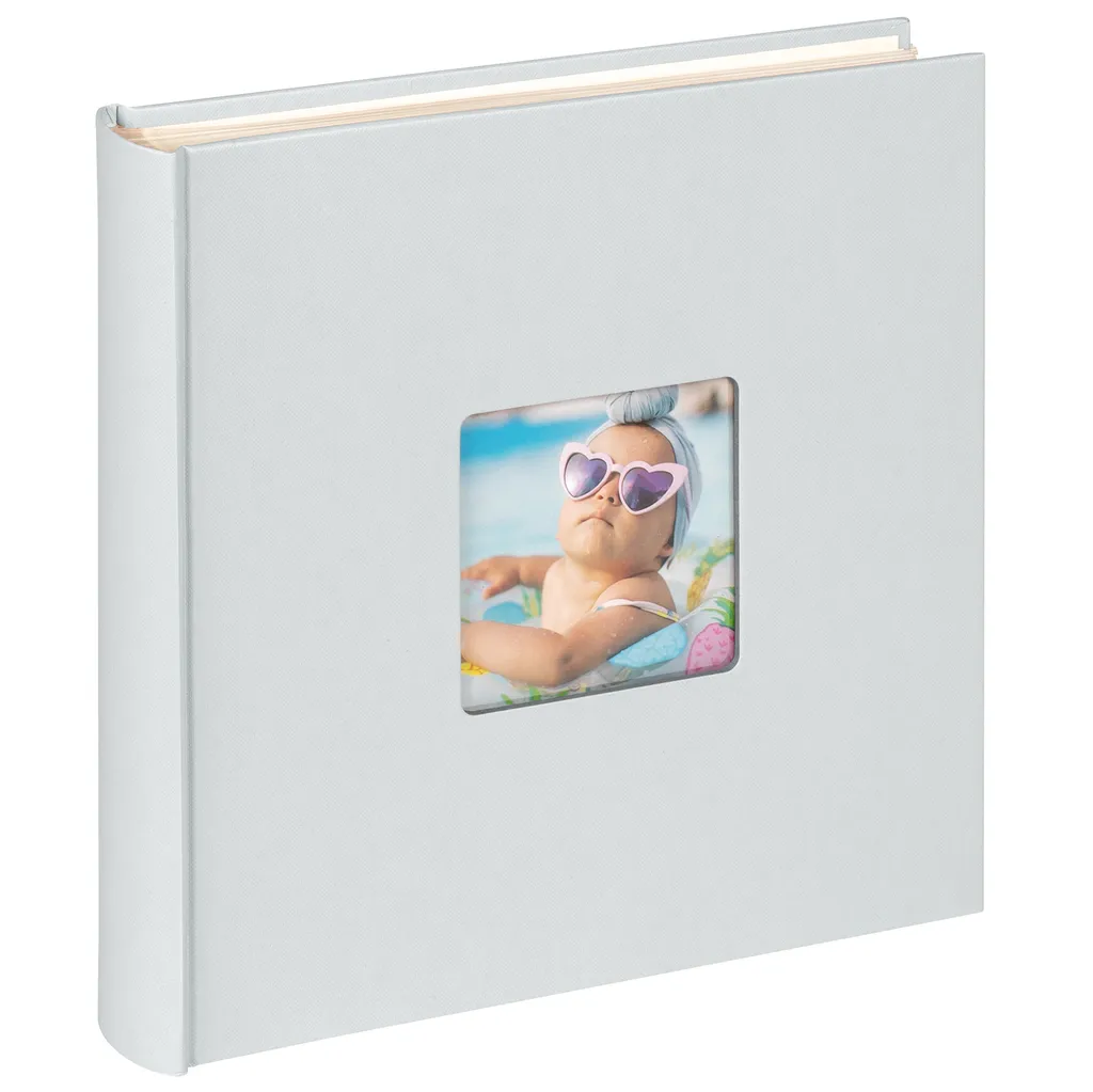 Walther Jumbo Fun Azzurro | L'Album Storico 30x30 con 100 Pagine