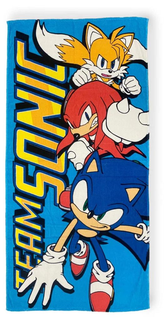 Sega - Sonic The Hedgehog, premium strandlaken van Productafbeelding 