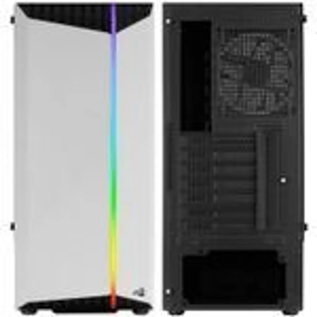 Tour PC Gaming Aerocool Bionic Blanc : Idéal pour Setup Streamer RGB - 9