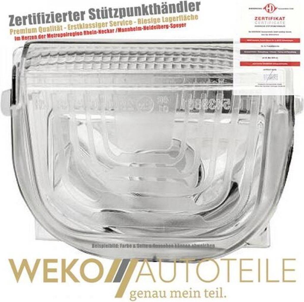 Blinker links DIEDERICHS 1664225 für MERCEDES-BENZ