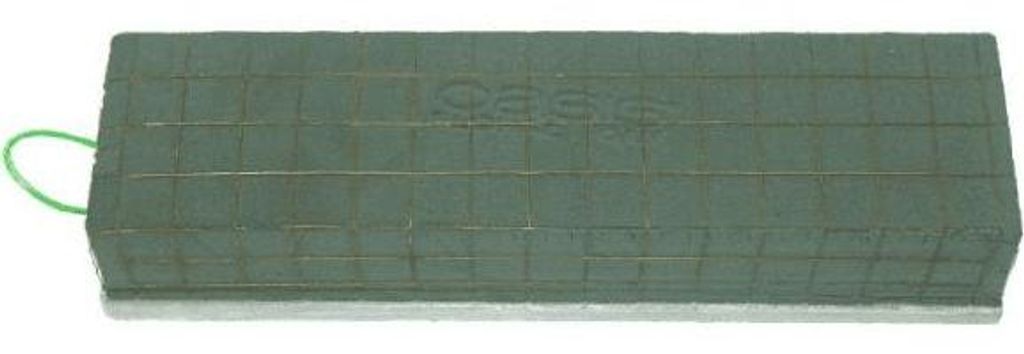 OASIS Nass Steckschwamm Raquette Alyvia, EcoBase Hartschwammboden, Gitter, grün, 92x11x8,5cm - Nasssteckschaum