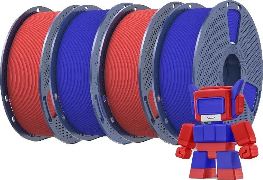 Filamento 3D Alta Velocità Opaco 2OR 2BL - PLA Matte 1.75mm