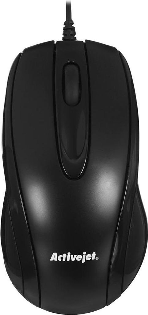 Activejet AMY-083 Kabelgebundene Computermaus (optisch; 1000 DPI; schwarz)