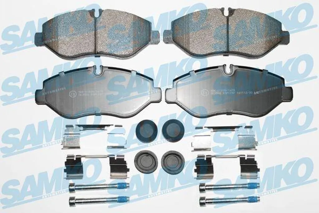 Plaquettes de frein SAMKO 5SP1297 IVECO Daily VI à haute friction avant