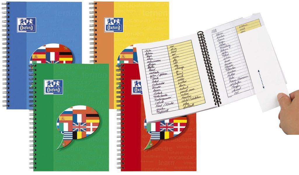 Oxford 100102191 Vocabulary Coach Optik Paper 90 gsm A5 Immagine del prodotto 