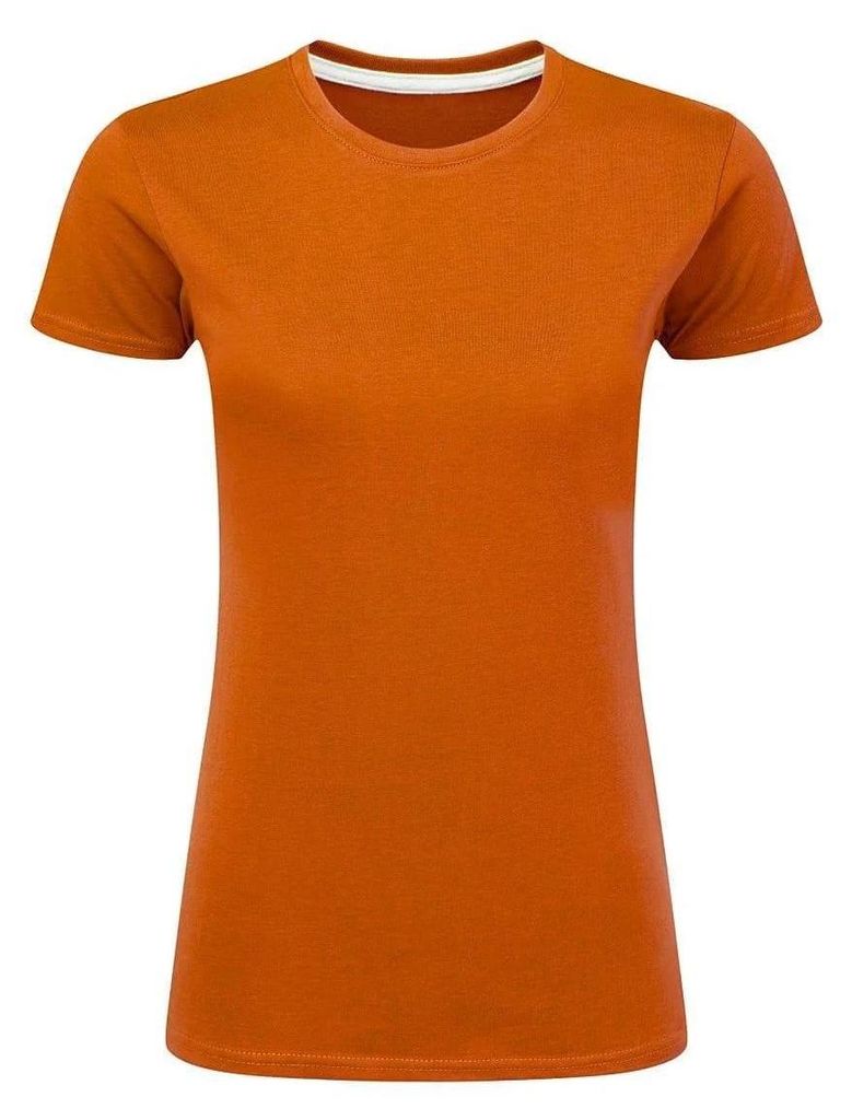 SG Damen T-Shirt Perfect Print FK781 (M) (Orange)