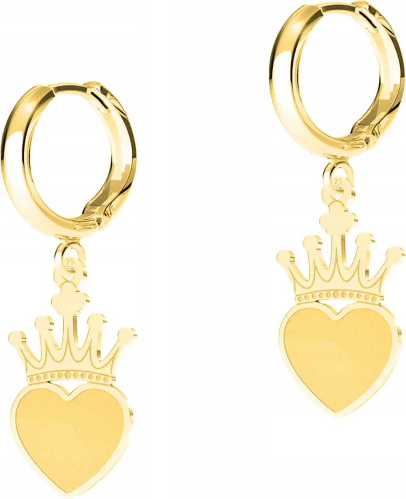 Orecchini Cuore LAREZO Argento 925 - Eleganza Essenziale Donna