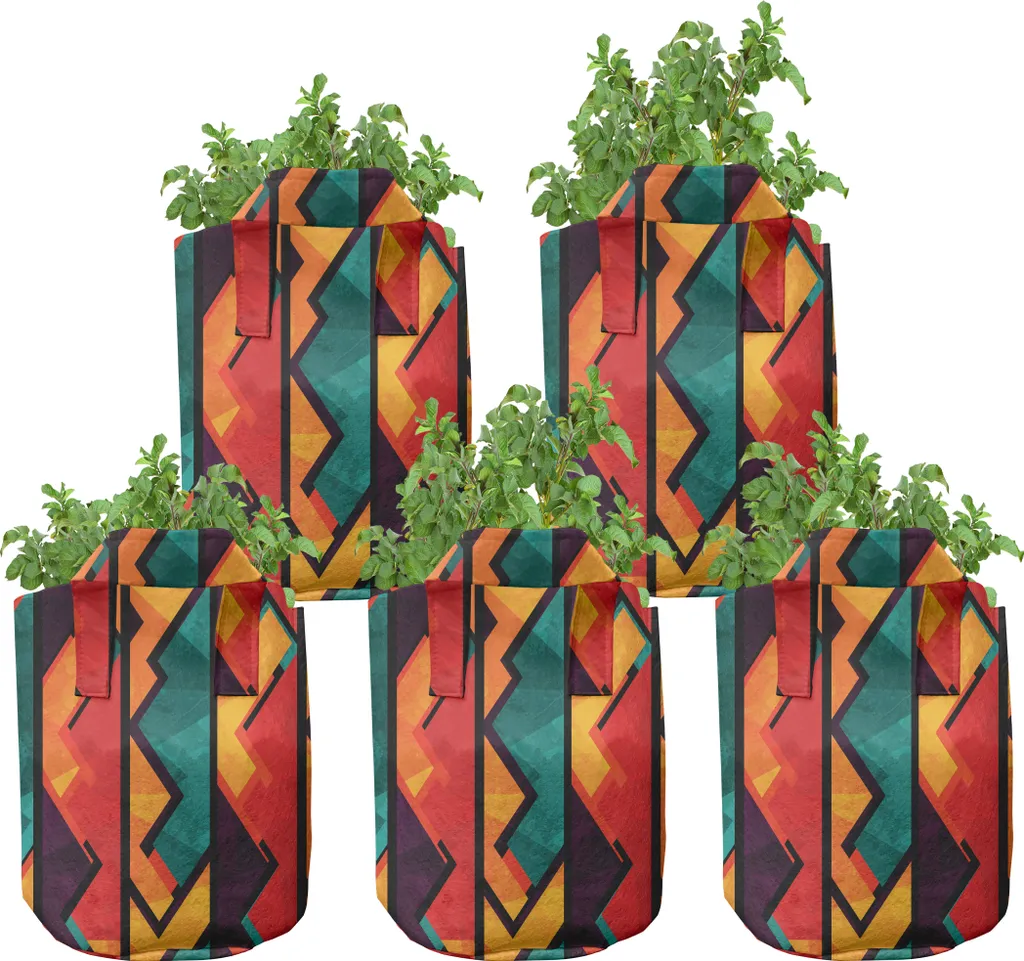 Pots de culture pour tomates et potager de balcon lot de 5 sacs