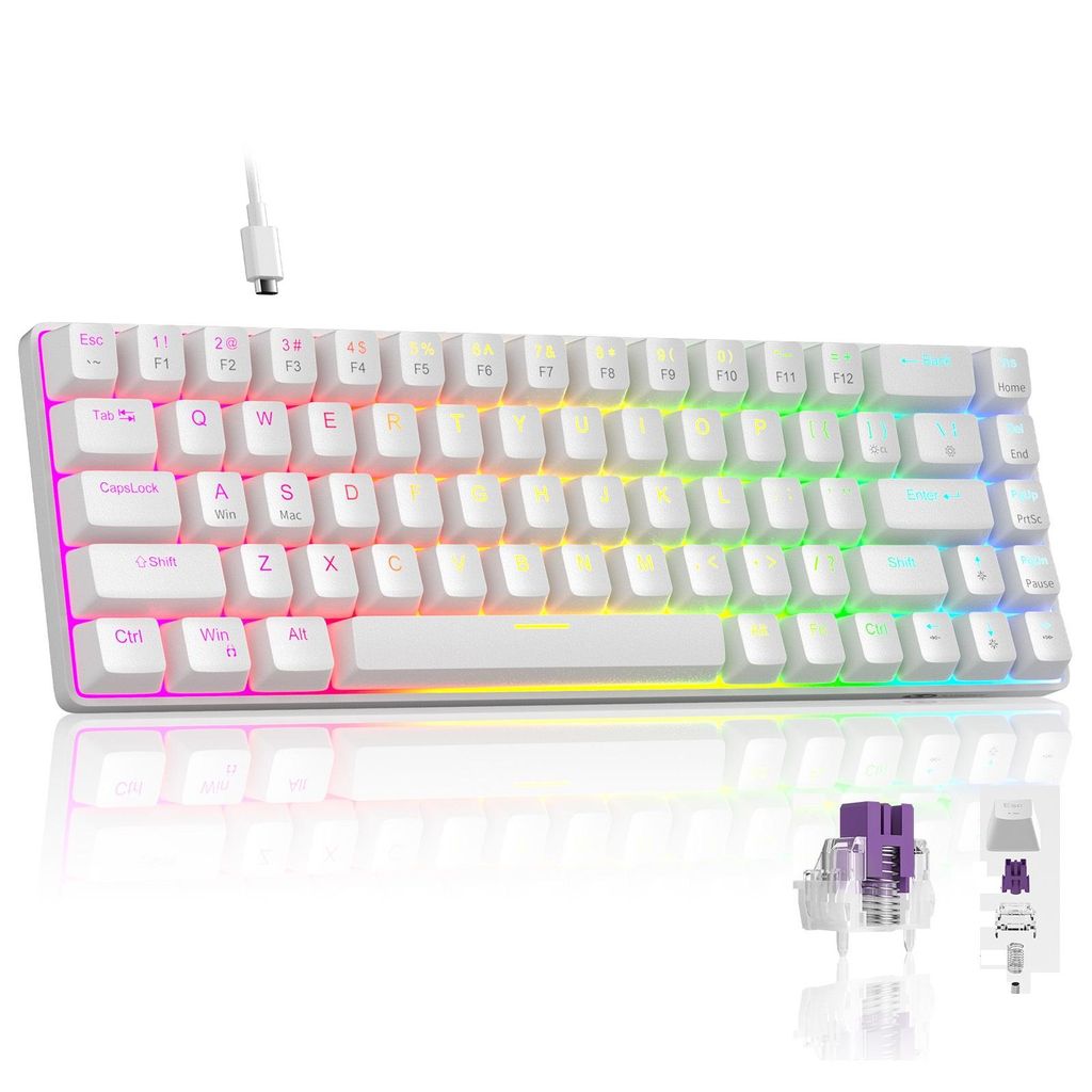 Magnetische Mechanische Tastatur mit Produktbild 