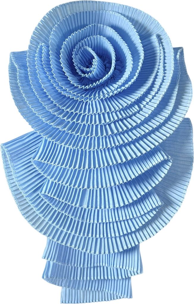 Corsage 3D-Blumen-Applikation, mehrlagig, plissiert, Pullover, Kleid, Bluse, Dekor, DIY-Nähte, Aufnäher, Kleidungszubehör, Hochzeitsfeier, Kleid...