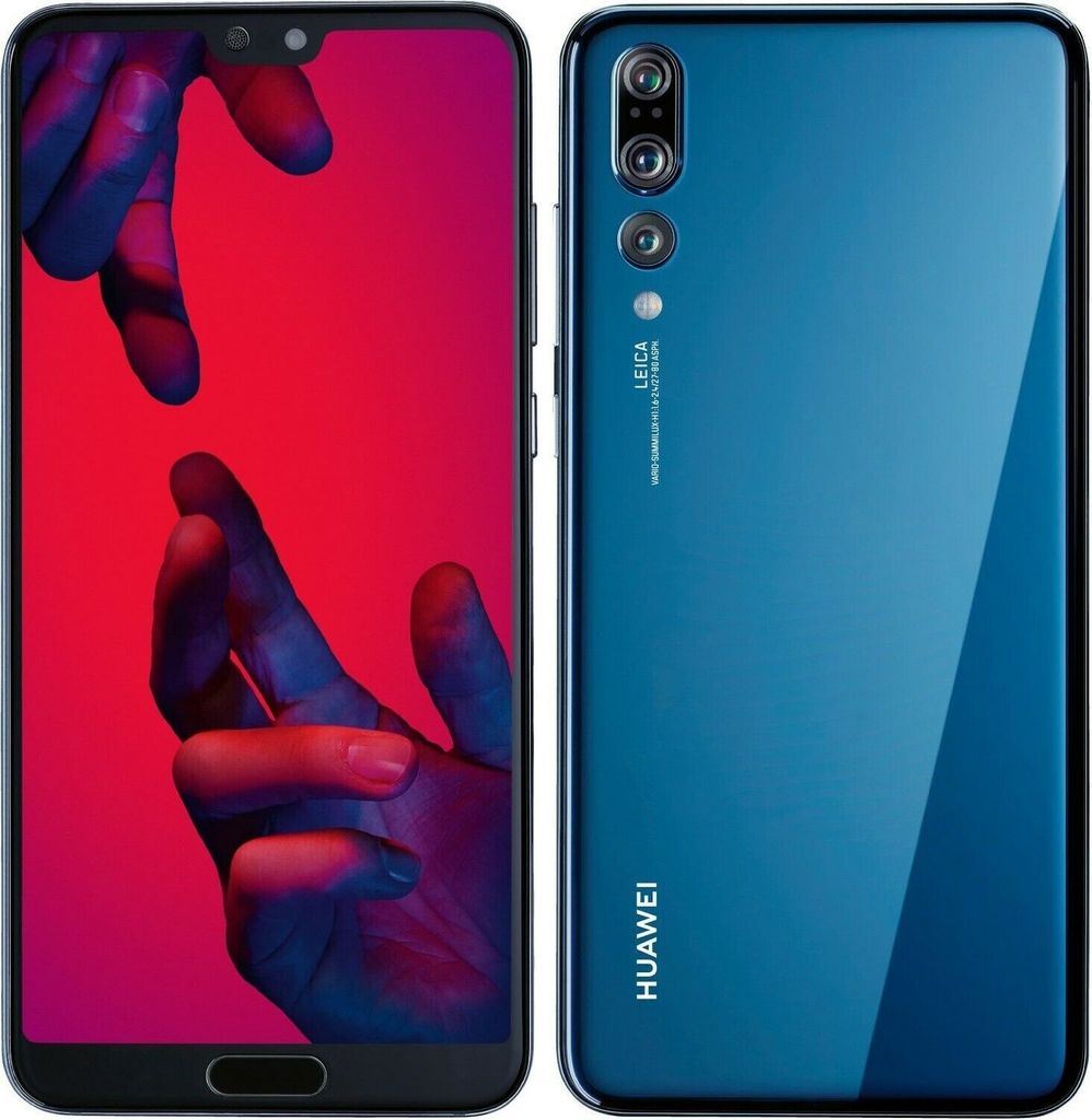Huawei P20 Pro Dual Sim Smartphone CLT-L29 128GB Midnight Blue Neu inversiegelt