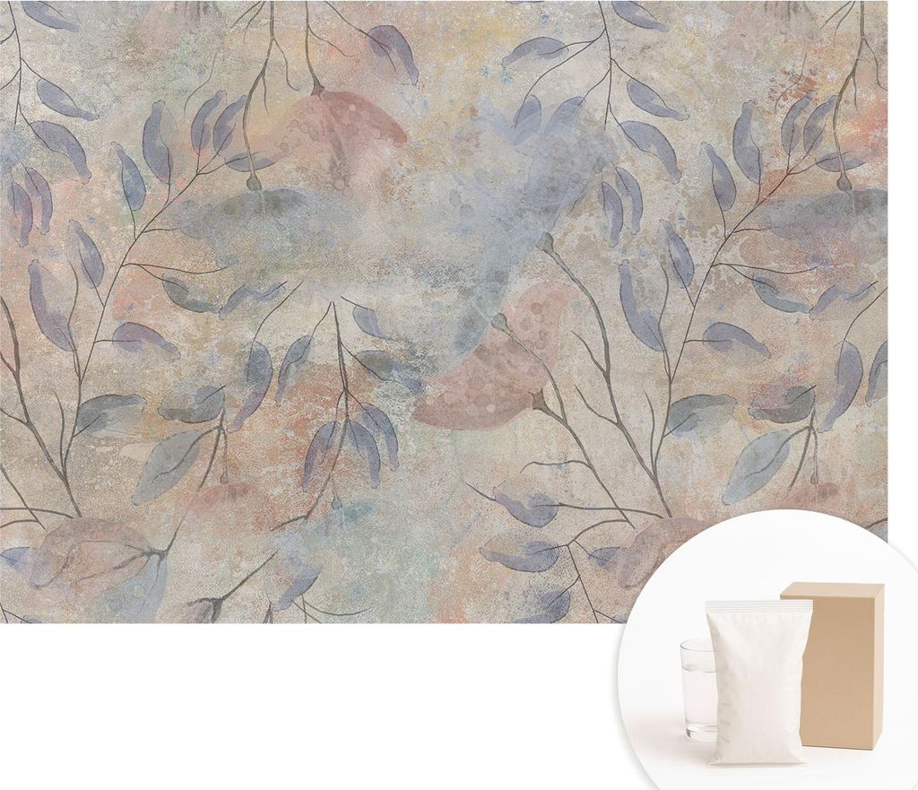Fototapete - Wandbilder für Wohnzimmer - 312x219 cm - Dekorative Wandfolie - Modernes Design für Wanddekoration - Tapeten für Innenräume - Abst...