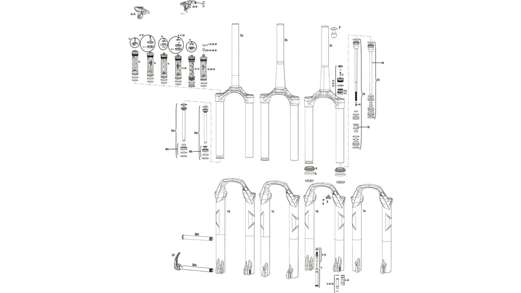 Kit pression XX RockShox SID B A1-A4 : réparez votre fourche