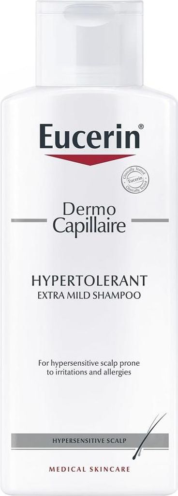 Eucerin Dermo Capillaire Hypertolerant, 250 ml, Shampoo, Produktbild 