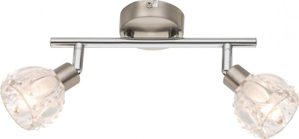 Globo Aloha Strahler Nickel matt, 2xG9 LED; 56180-2 Produktbild 
