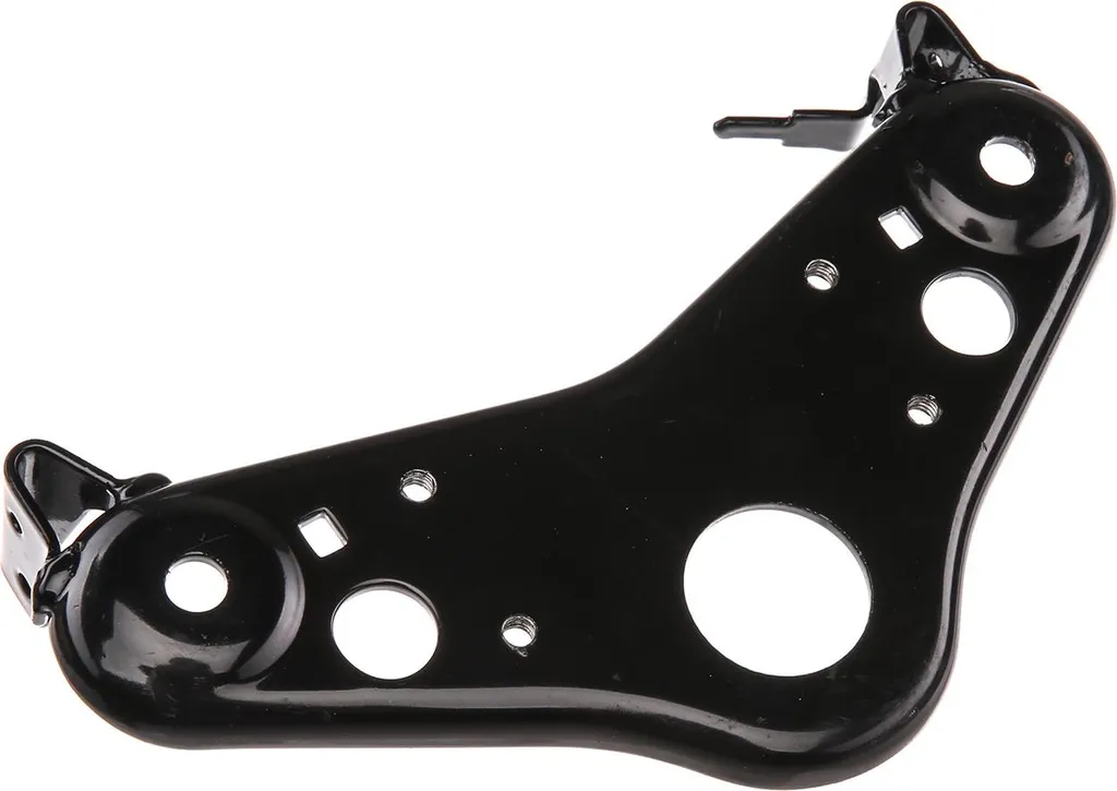 Support de fourche supérieur en acier noir pour tubes de suspension