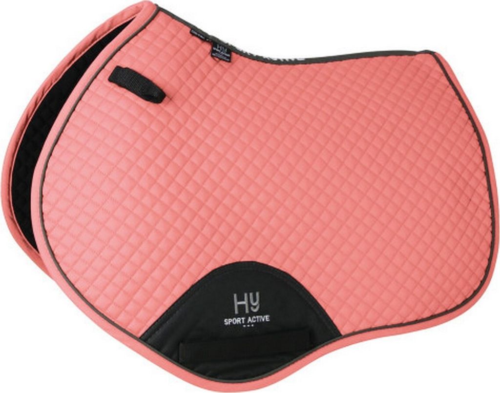 Hy Sport Active - Schabracke "Close Contact" BZ4772 (Pony/Kleinpferd(Cob)) (Korallen-Rosa)