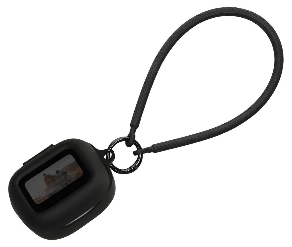 Silikon Case mit Sticker mit Handschlaufe für JBL Live Flex Produktbild 
