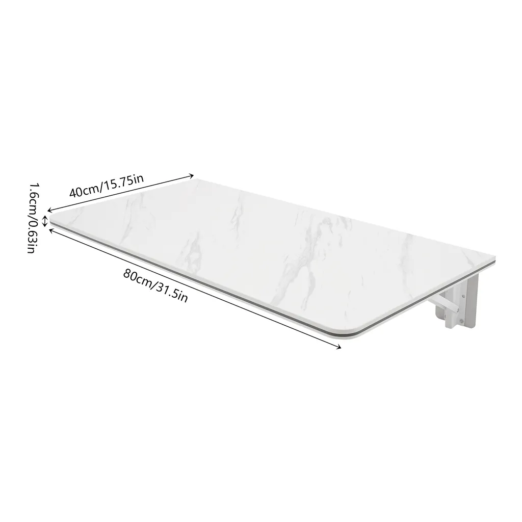Bureau mural pliable pour optimiser les petits coins et studios étroits - 6