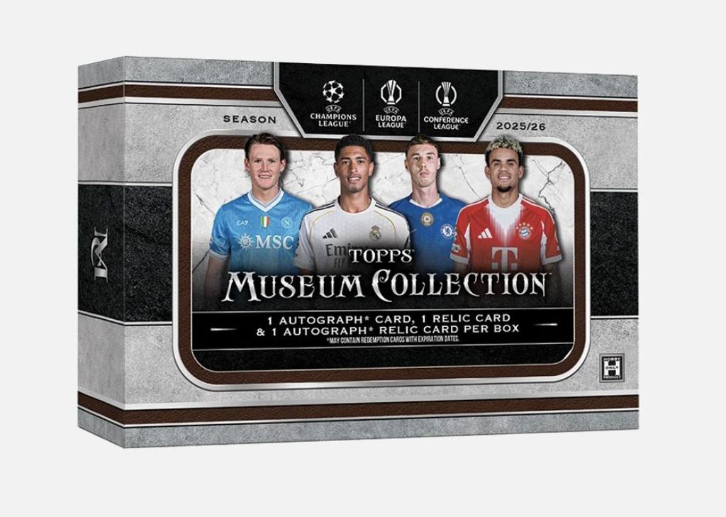 Topps Museum UEFA Club Competitions 2025/26 - Hobby Box Produktbild 