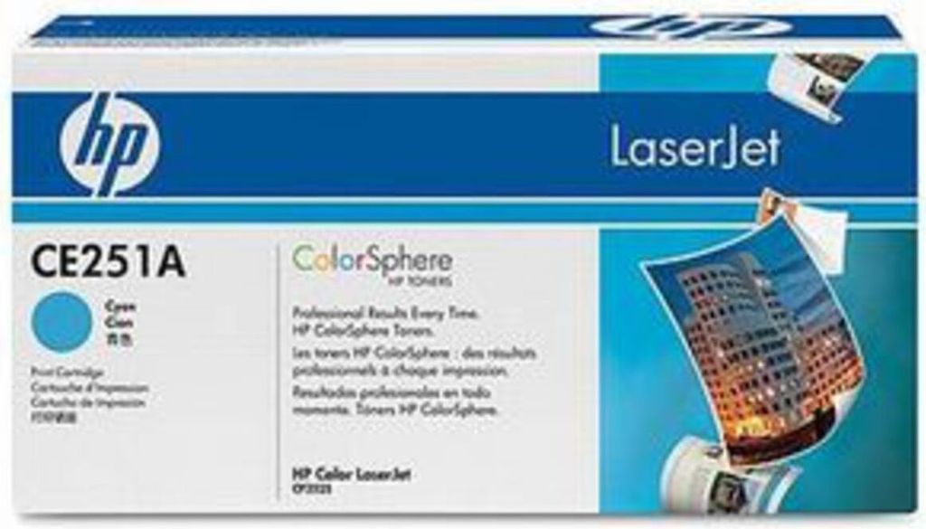 HP 504A - Cyan - original - LaserJet - Tonerpatrone Produktbild 
