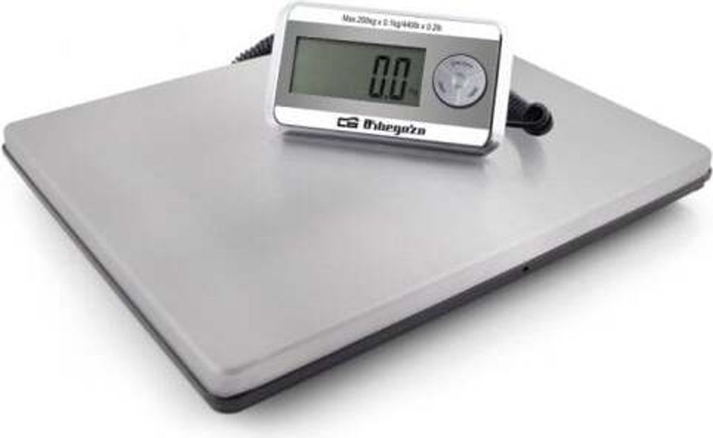 Orbegozo PC 5500, Waagen zur gewerblichen Nutzung, 200 kg, Silber, kg, lb, Tasten, 3 Tasten