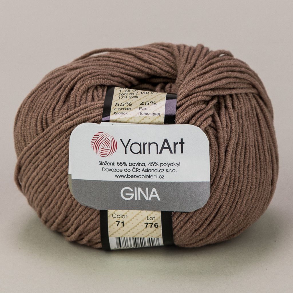 YarnArt Jeans (50g/160M) 71 braun Produktbild 3
