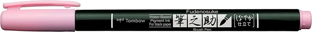 Tombow Kalligraphie-Stift Fudenosuke Pastel soft pink (1 Stück)