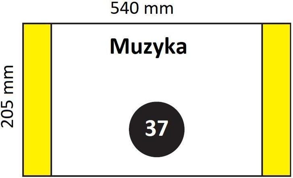 Okładka na podr do muzyki krótka NR 37 (20szt)