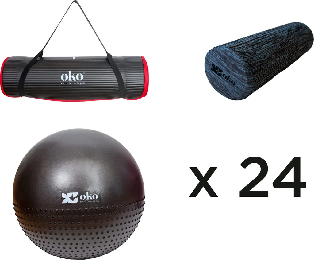 Matériel d'entraînement collectif x24 polyvalent pour sportifs pro