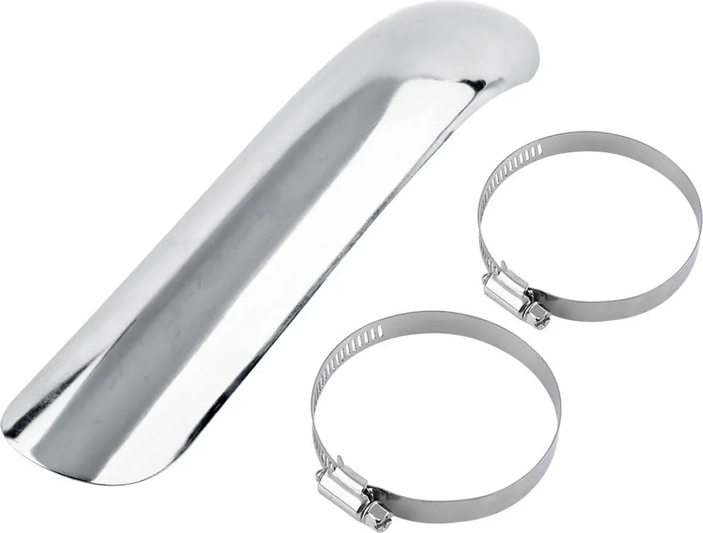 Scudo Termico Scarico Moto Honda Argento - Protezione Gambe Passeggero