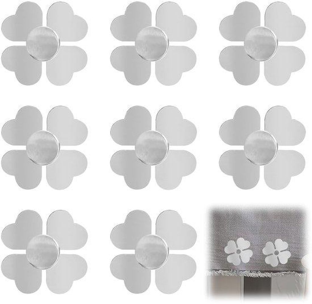 Magnetische Gewichte aus Edelstahl - Set von 8 - Musikmotiv