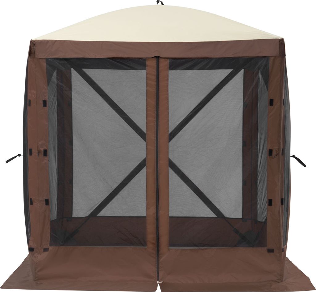 SucceBuy Pop-Up-Pavillon-Zelt, 4-seitiger Sonnenschutz mit Produktbild 