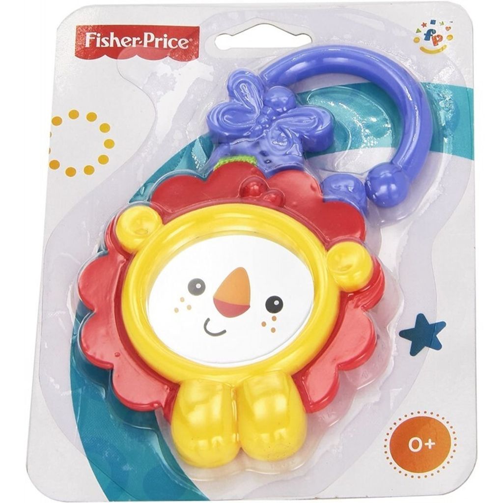 Fisher Price Lion Mirror Baby Toy