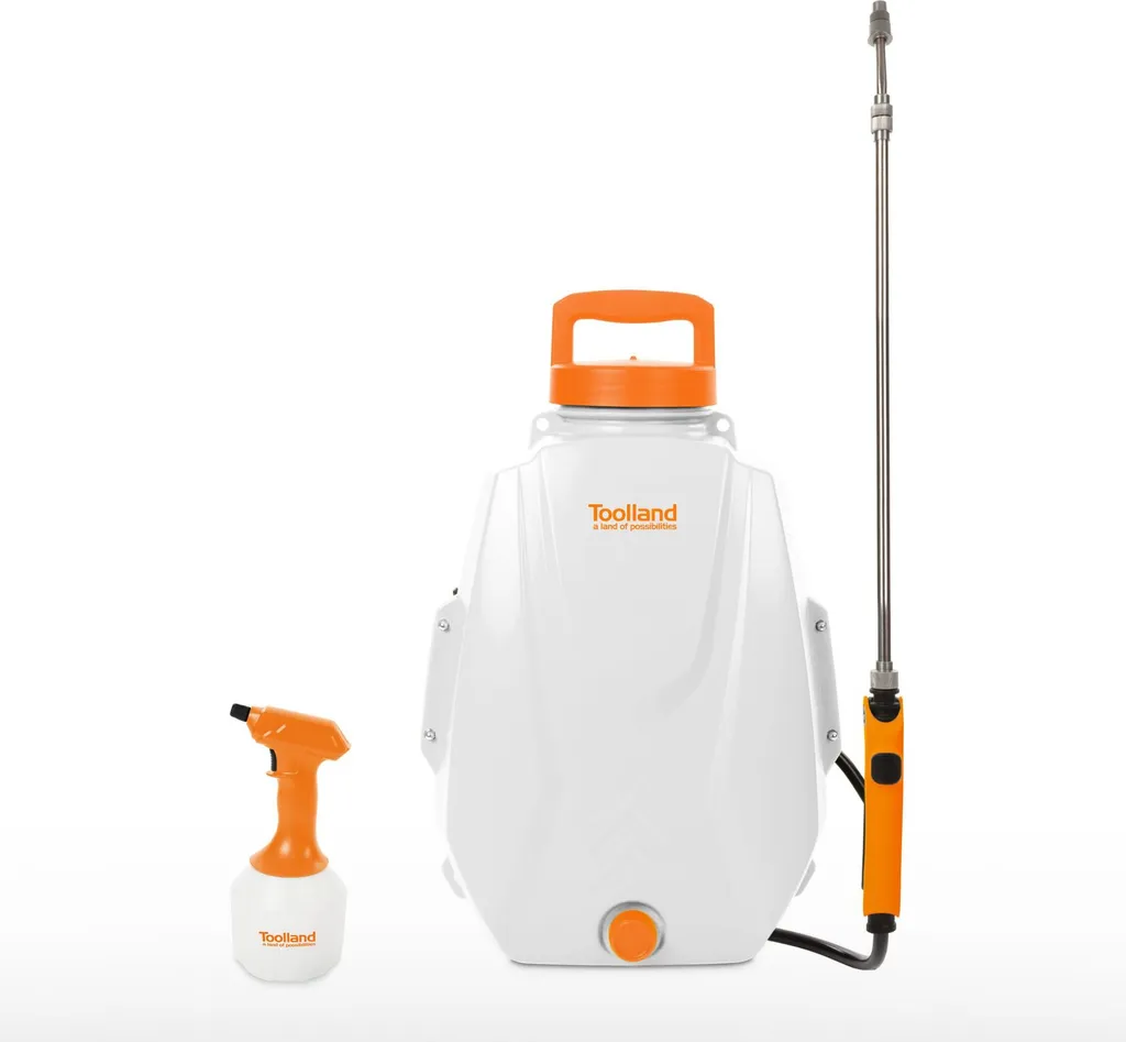 Pulvérisateur à Dos Électrique 12L avec Lance et Petit Vaporisateur 1L