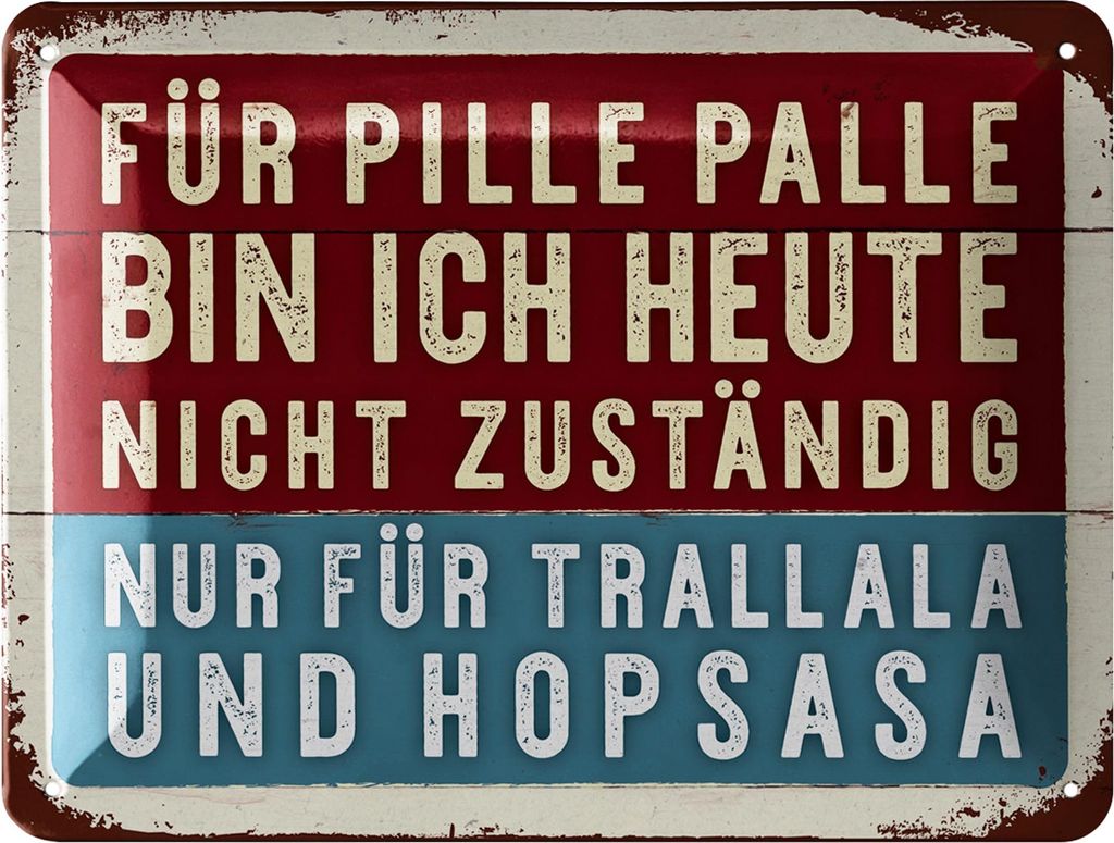 LANOLU Retro Blechschild Sprüche Schild Poster aus Metall mit Zitat, Geschenke Freundinnen, Shabby Deko Deko, vintage Metallschild 15x20cm