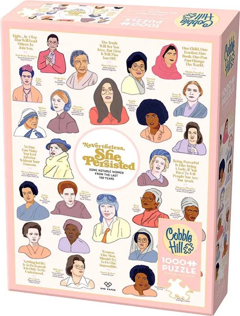 Puzzle 1000 pièces Femmes d'Exception G3 : un défi illustré et éducatif