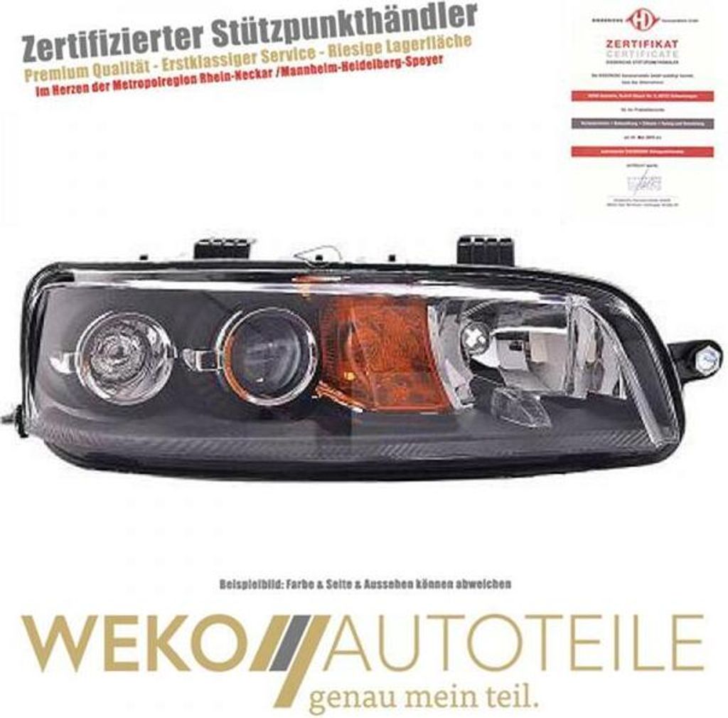 Diederichs Scheinwerfer re. Punto, 01->> DEPO für LWR